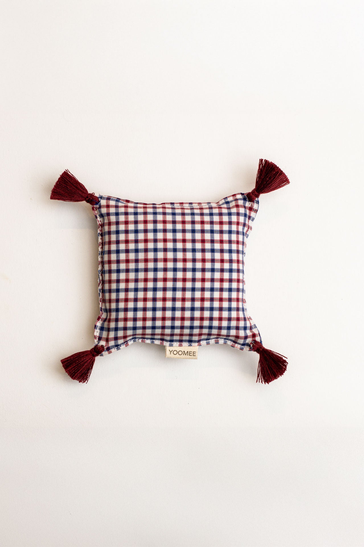lavender bag - ZAKIA mini checked - red/marine
