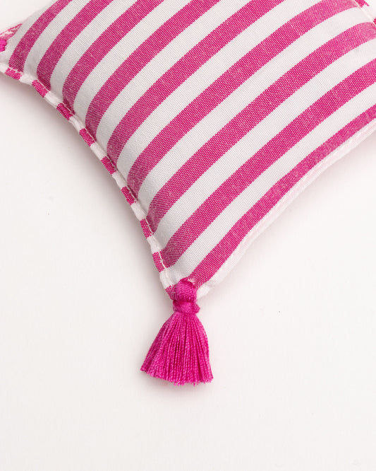 lavender bag - ZAKIA stripes - rose/white