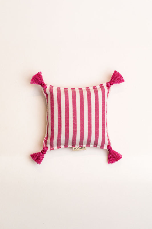 lavender bag - ZAKIA stripes - rose/white