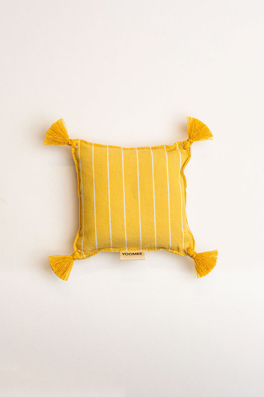 lavender bag - ZAKIA stripes - yellow