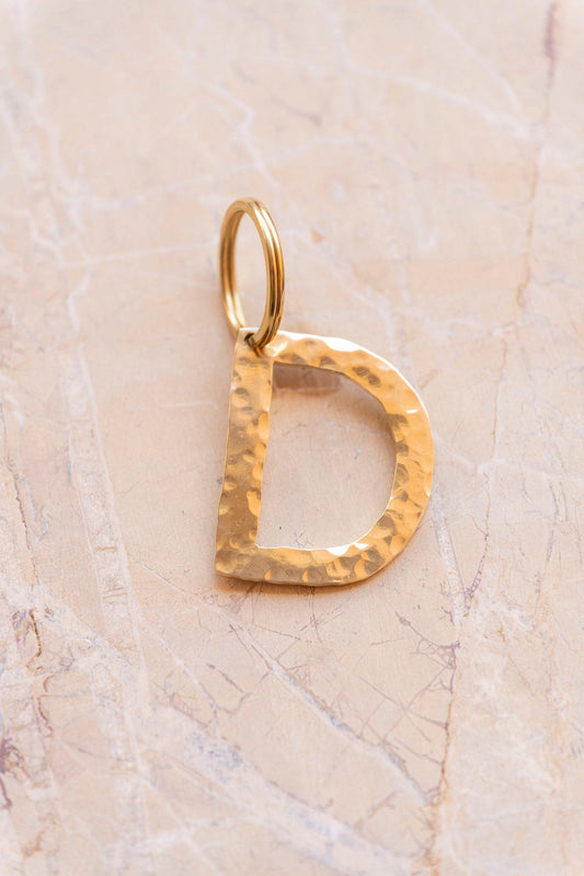 letter pendant - ISMI - "D"