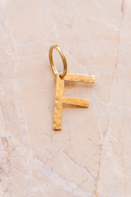 letter pendant - ISMI - "F"