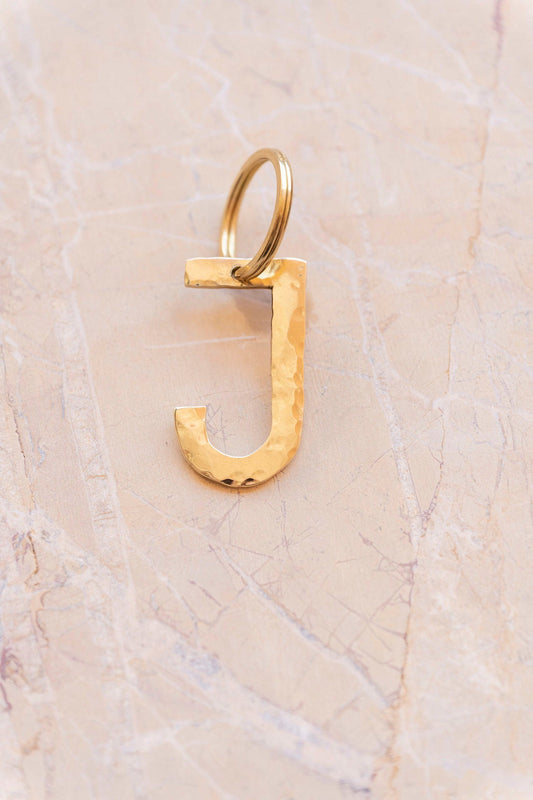 letter pendant - ISMI - "J"
