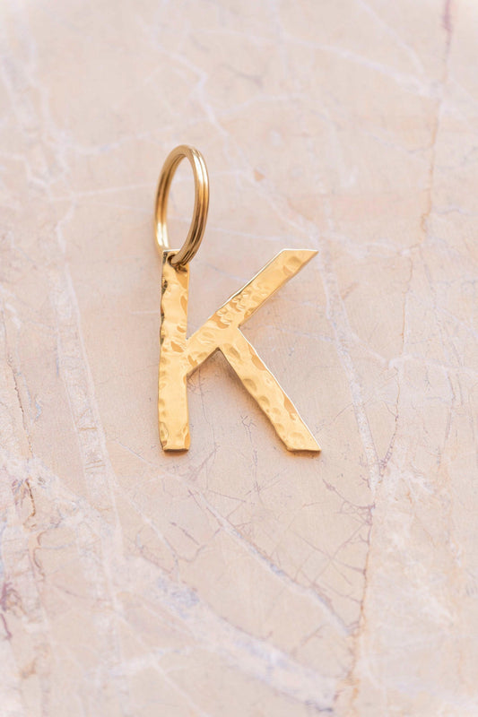 letter pendant - ISMI - "K"