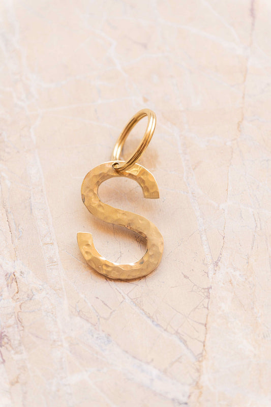 letter pendant - ISMI - "S"