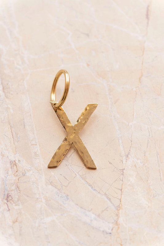 letter pendant - ISMI - "X"