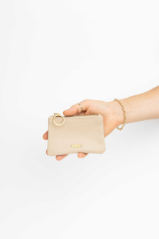 micro wallet - NAIMA - creme