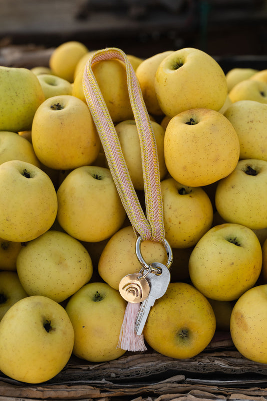 keychain band - ZAHRA mini - yellow snapper