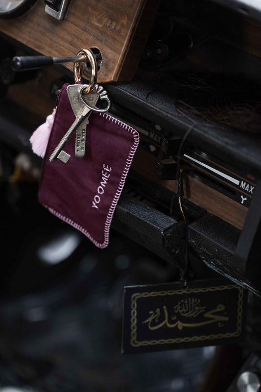 mini wallet - ZINA hbik - bordeaux