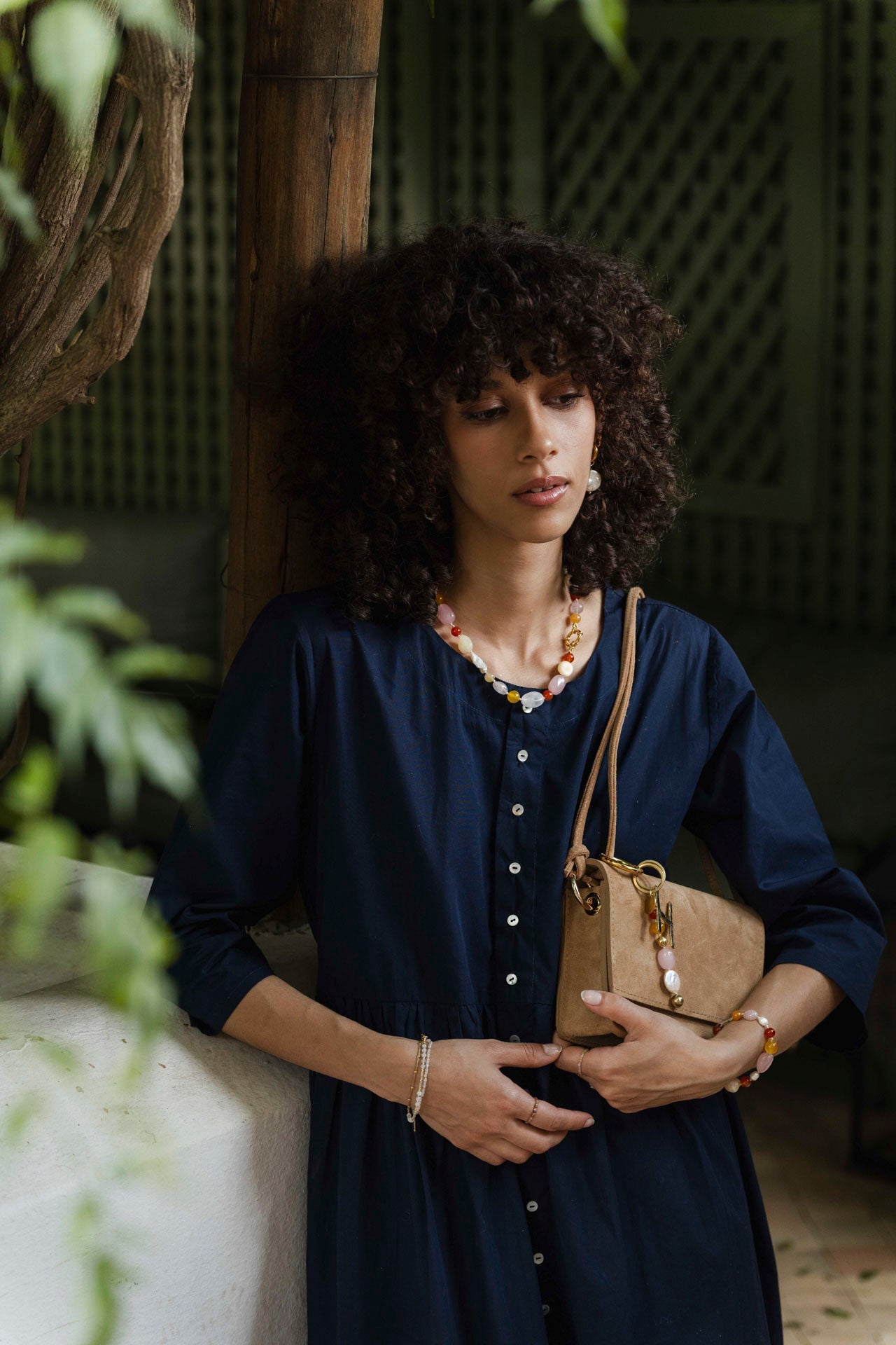 necklace - JAMILA - sunrise