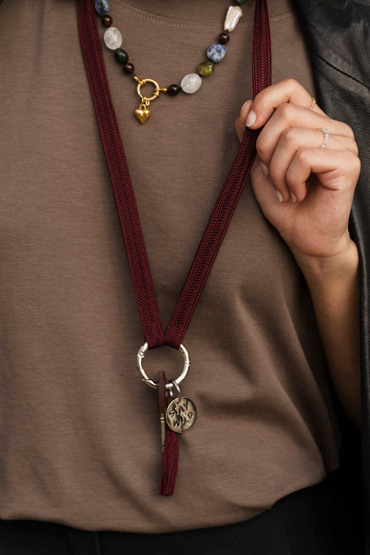 necklace - JAMILA - pacific