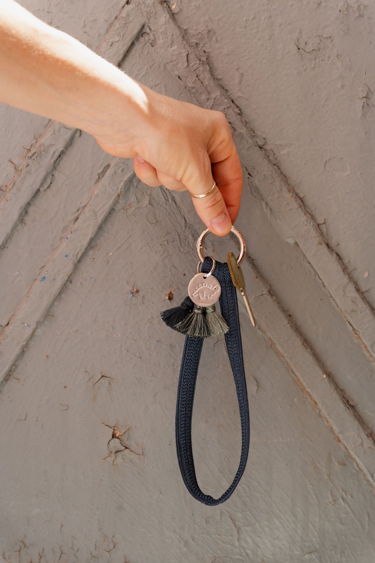 key tag - LIK - dino