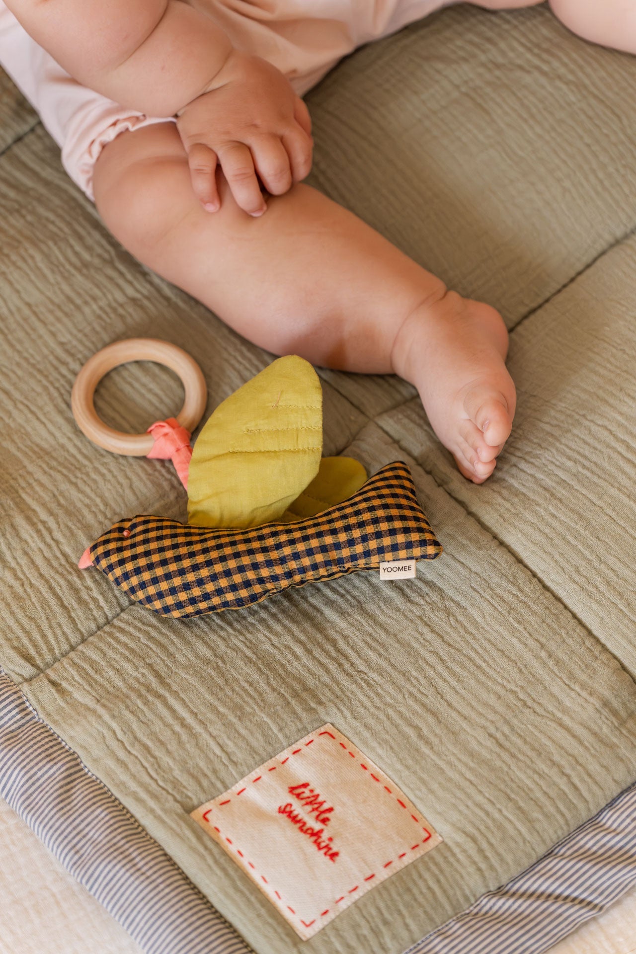 baby rattle - NINI - bird