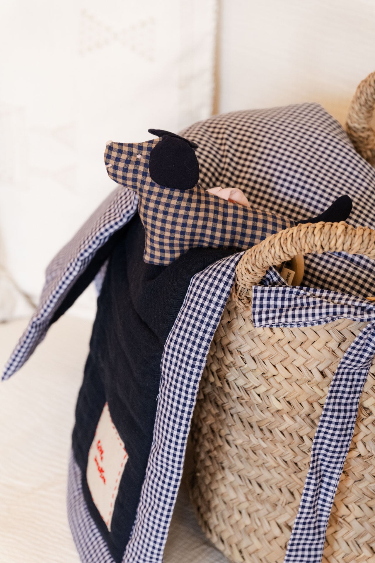 baby blanket - NINI - marine