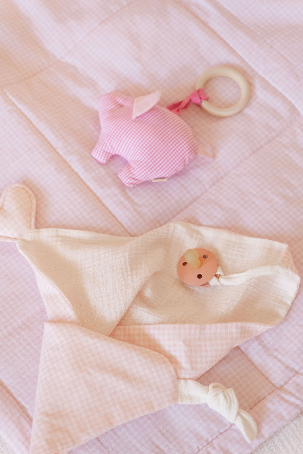 baby rattle - NINI - pig