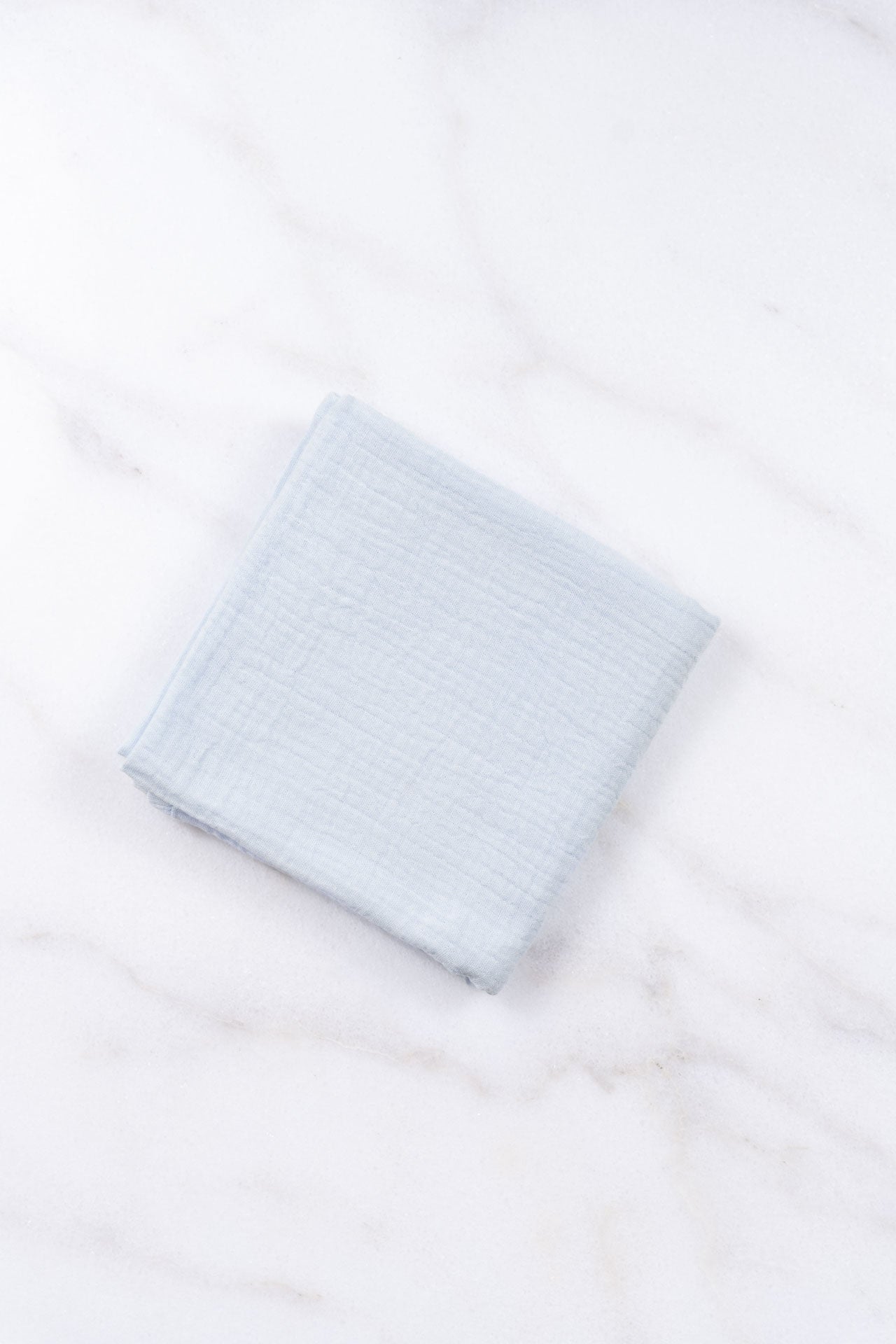 muslin cloth - NINI - light blue