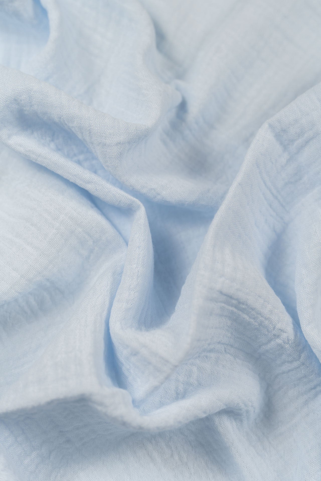 muslin cloth - NINI - light blue