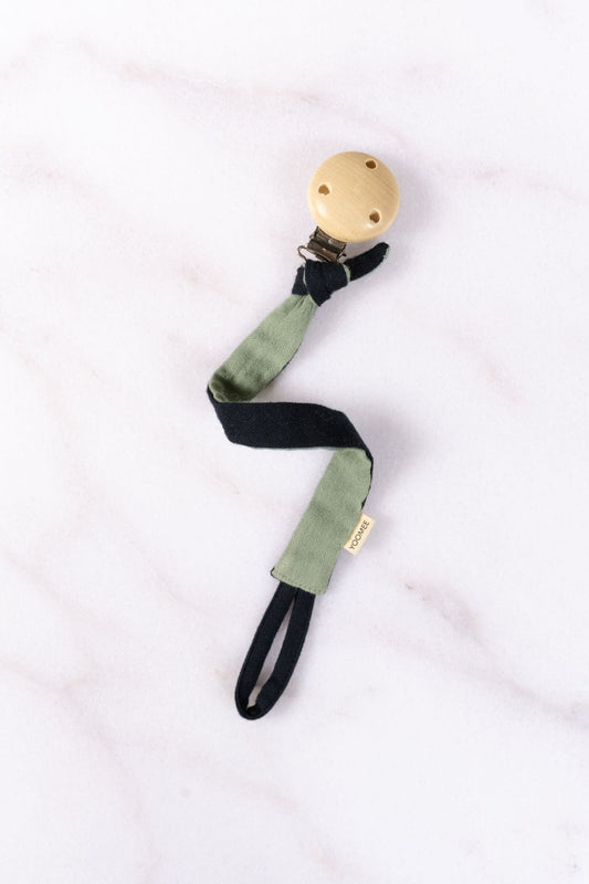 pacifier chain - NINI - mint/marine