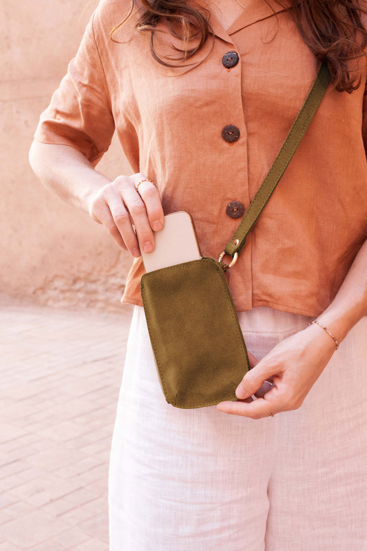 phone case - DENYA - cognac