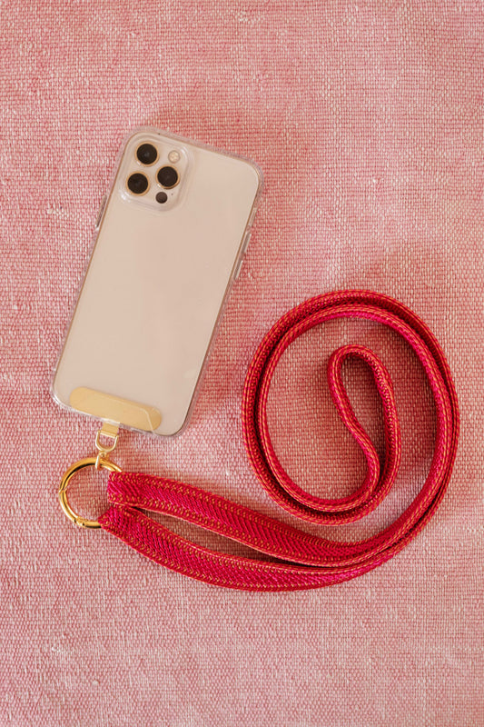 phonechain band - ZAHRA - pomegranate