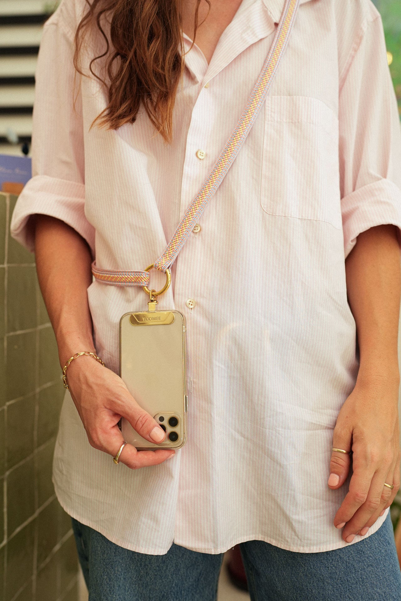 phonechain band - ZAHRA - cotton candy