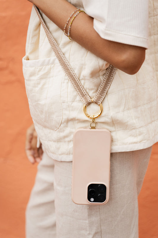 phonechain band - ZAHRA - marble
