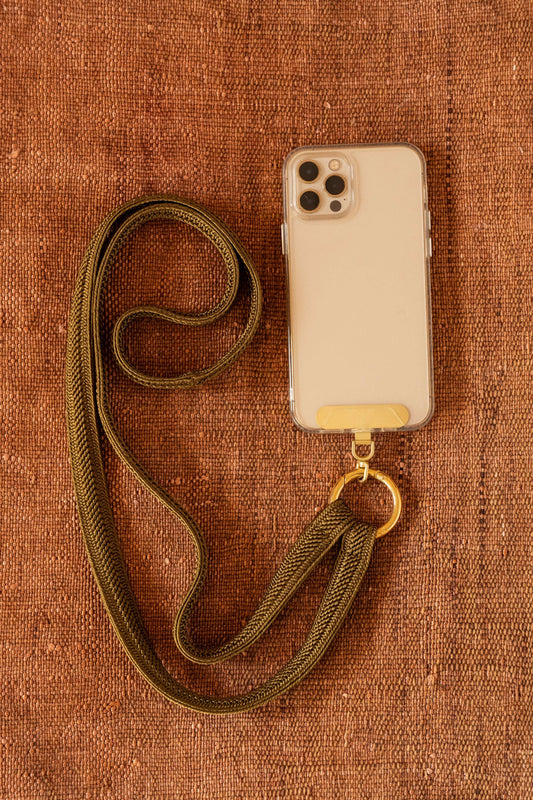 phonechain band - ZAHRA - olive