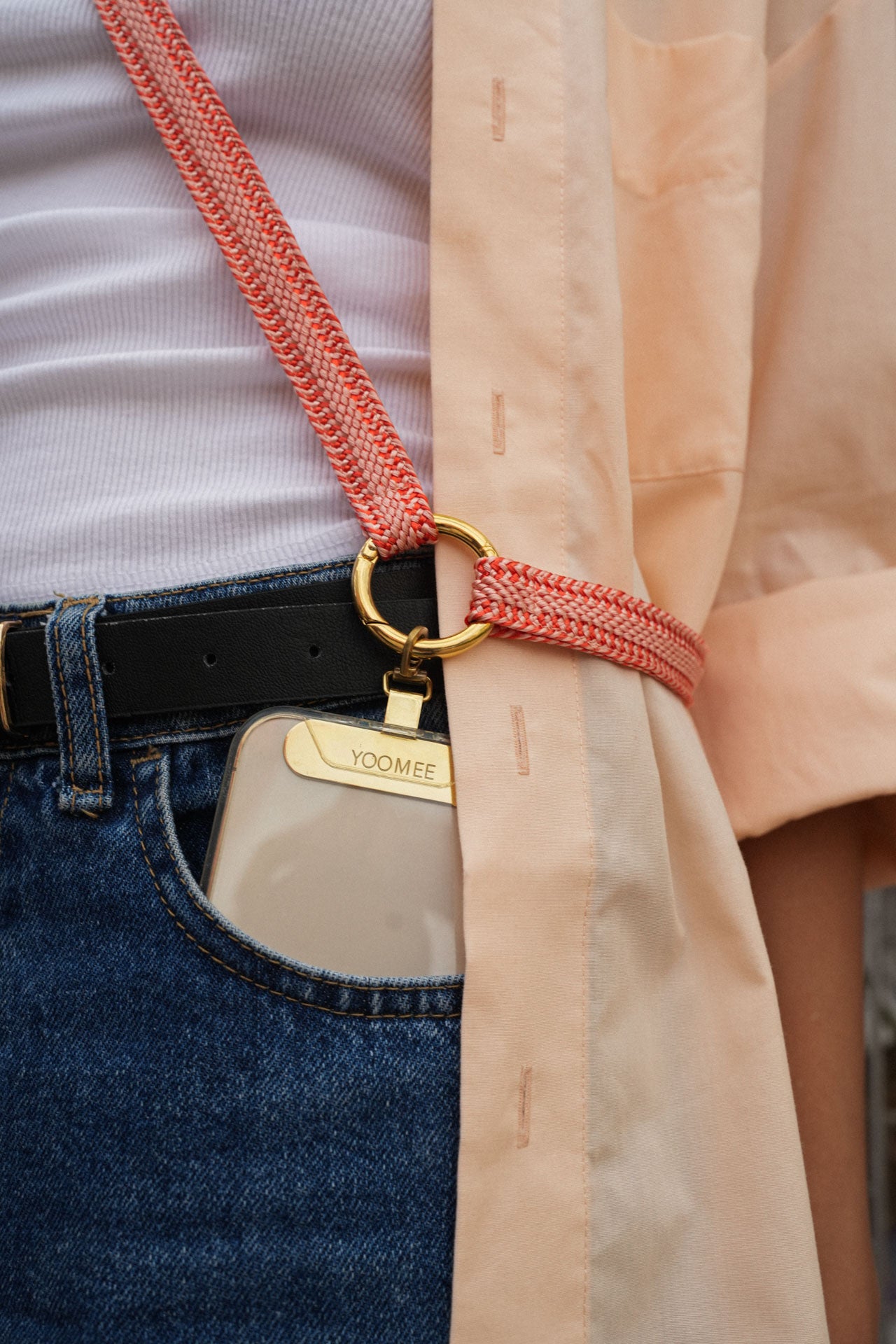 phonechain band - ZAHRA - sweet salmon