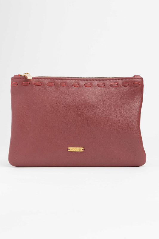mini pouch - NAIMA - cherry red