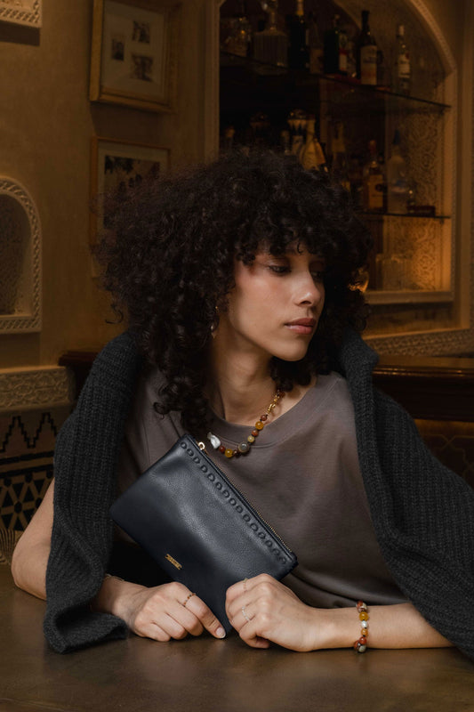 mini pouch - NAIMA - nightblue