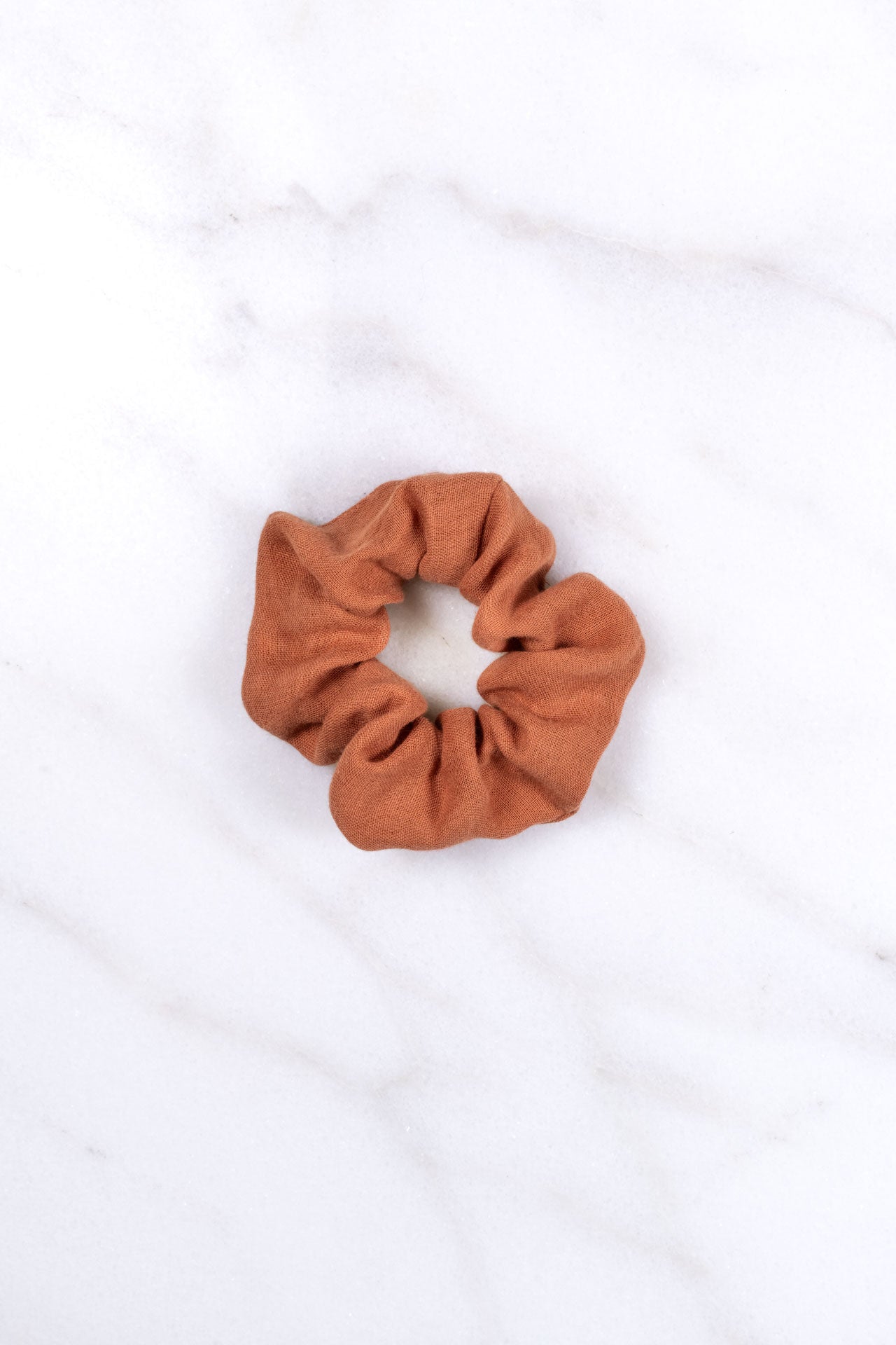 scrunchie - MEDINA muslin - apricot