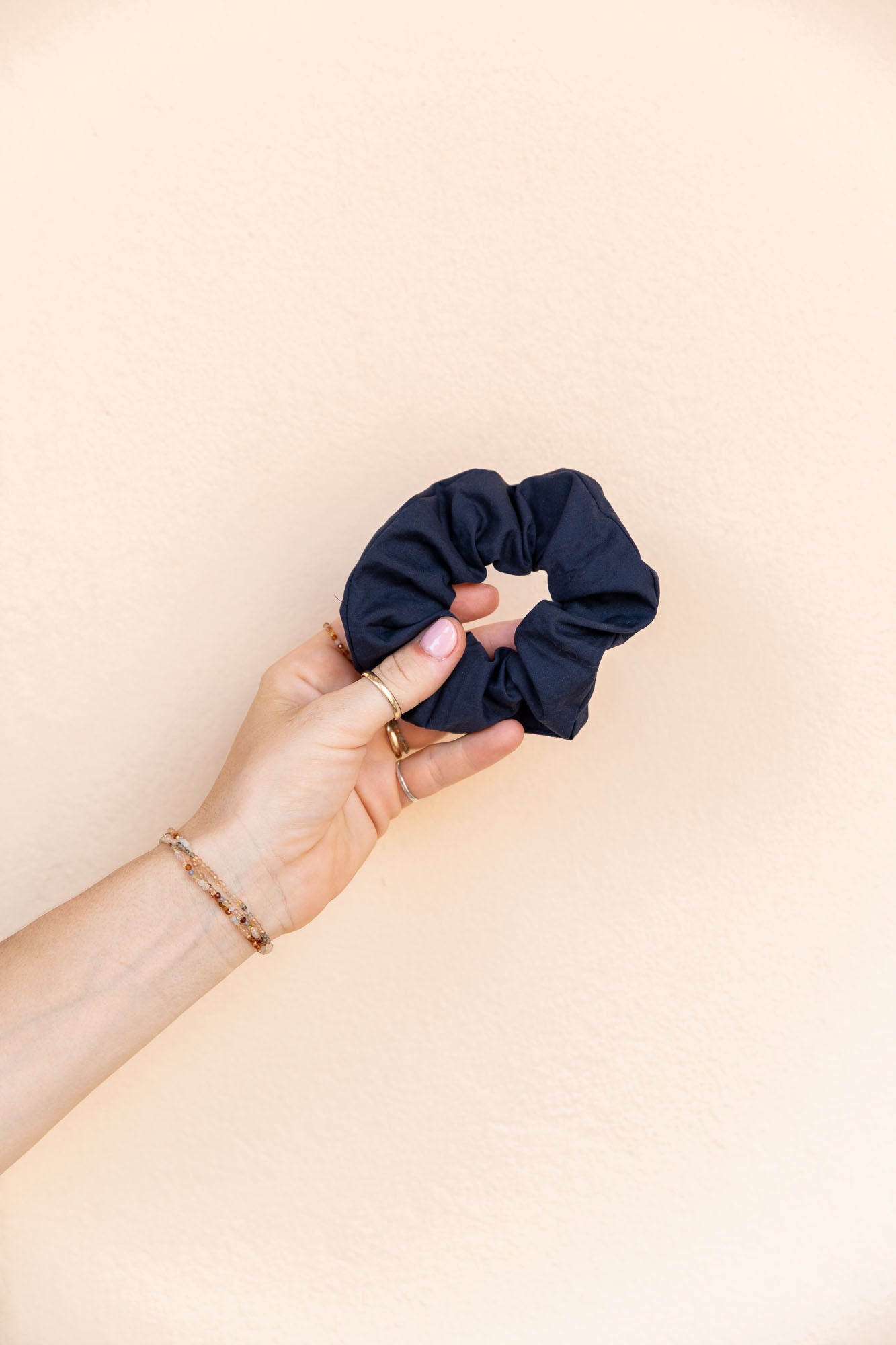 scrunchie - MEDINA cotton - marine