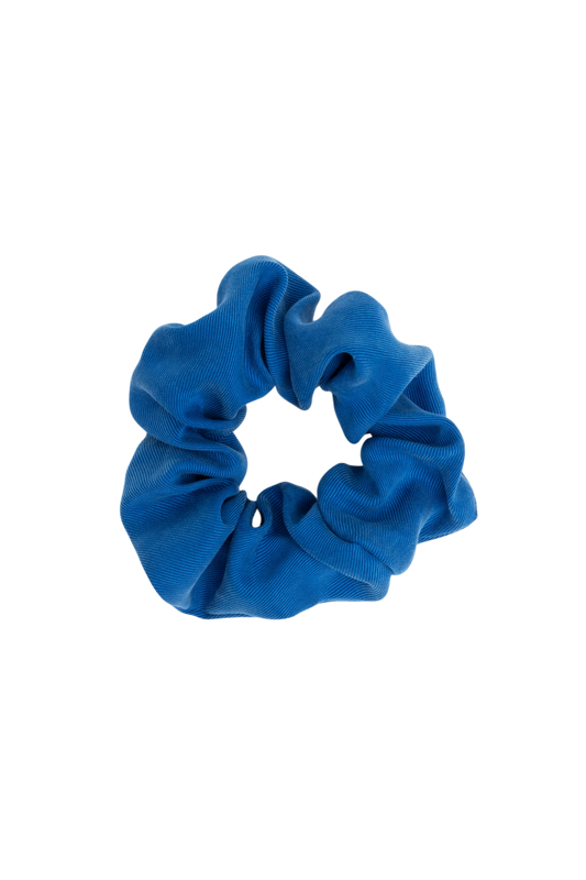 scrunchie - MEDINA tencel - majorelle blue