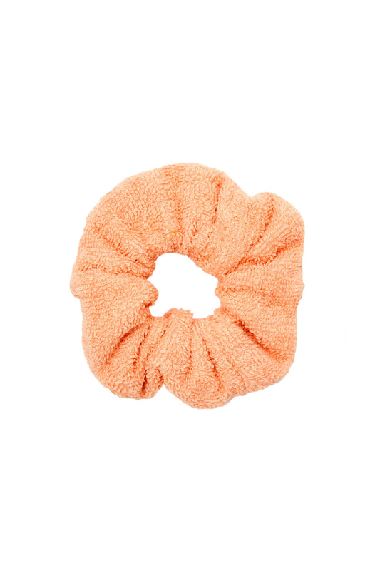 scrunchie - MEDINA terry - peach - sale