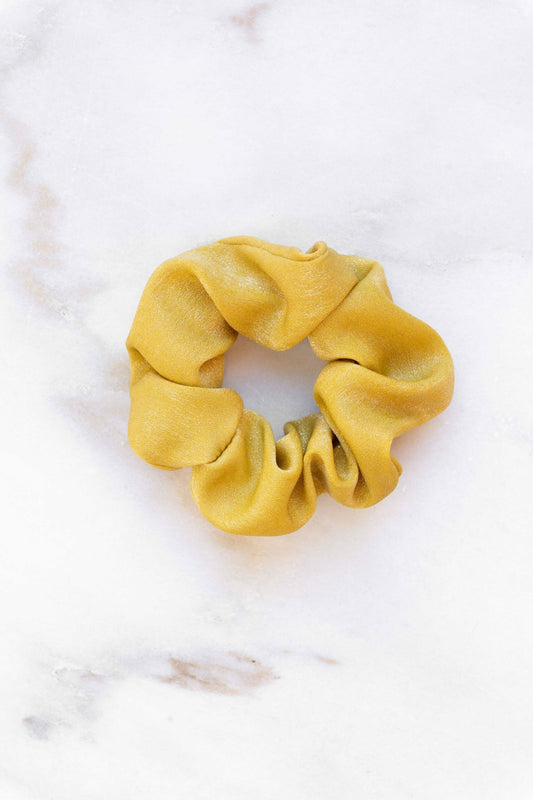 scrunchie - MEDINA glitter - kiwi green