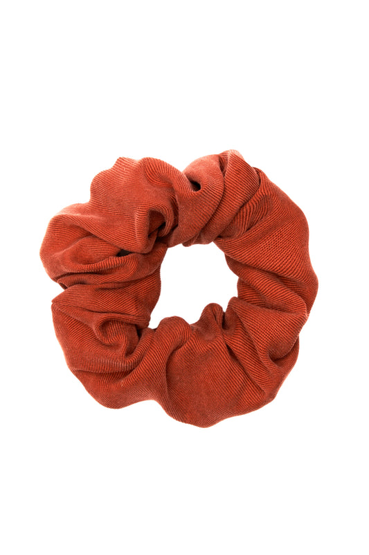 scrunchie - MEDINA tencel - rusty red