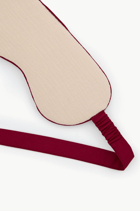 sleeping mask - RAHA checked - red