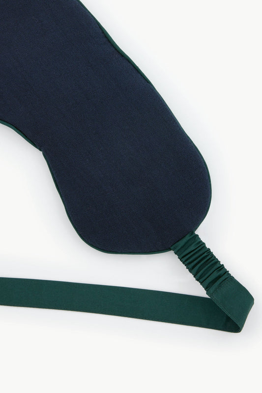 sleeping mask - RAHA stripes - green