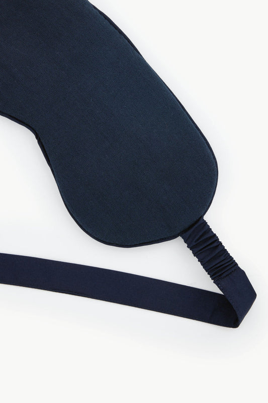 sleeping mask - RAHA stripes - lightblue
