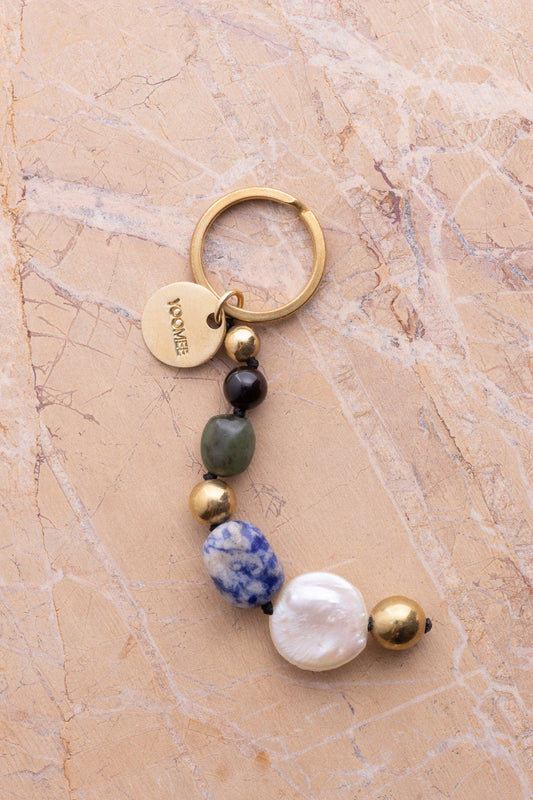 stone pendant - JAMILA - pacific