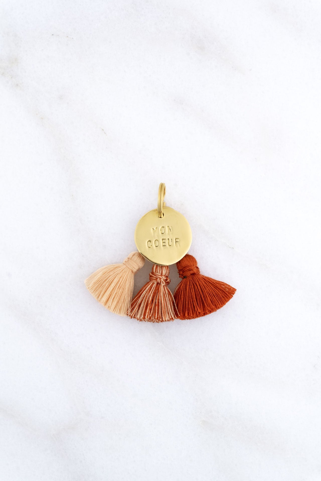 tassel trio - SHOUSHA - red clay