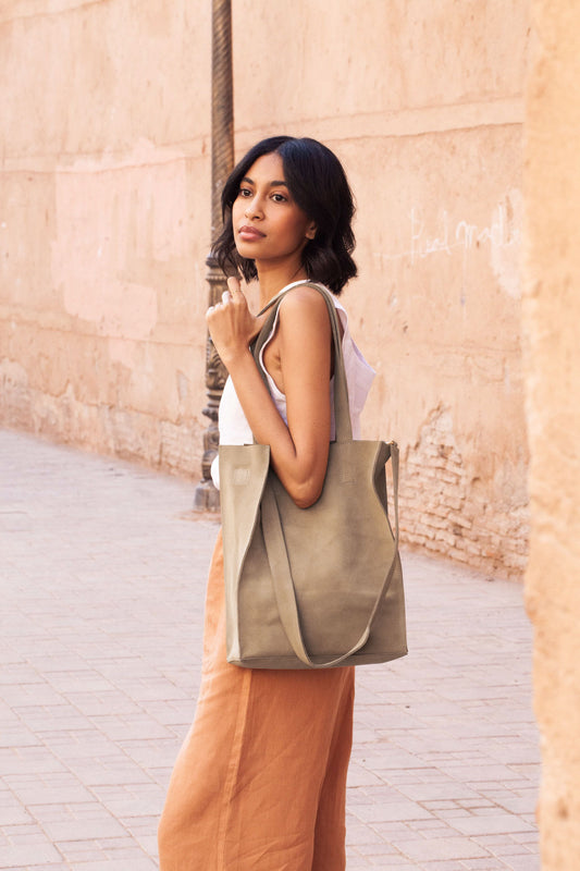 tote - DENYA - crossbody - sand