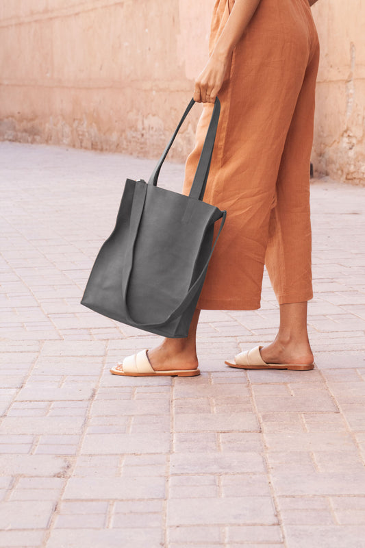 tote - DENYA - crossbody - elephant grey