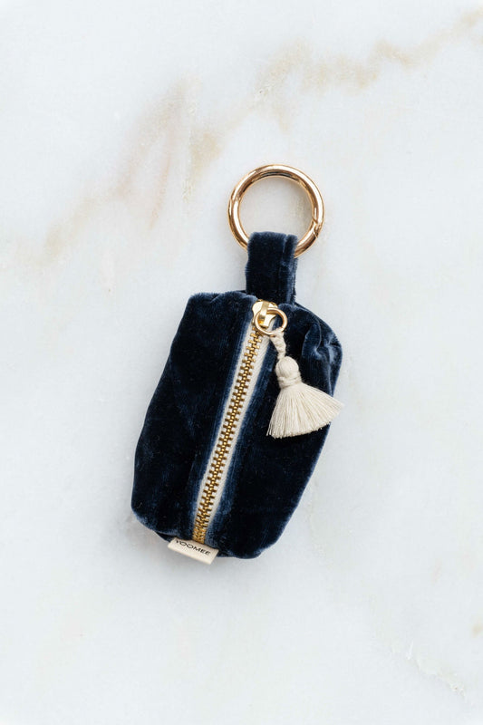 velvet wallet - FLOOSI - marine