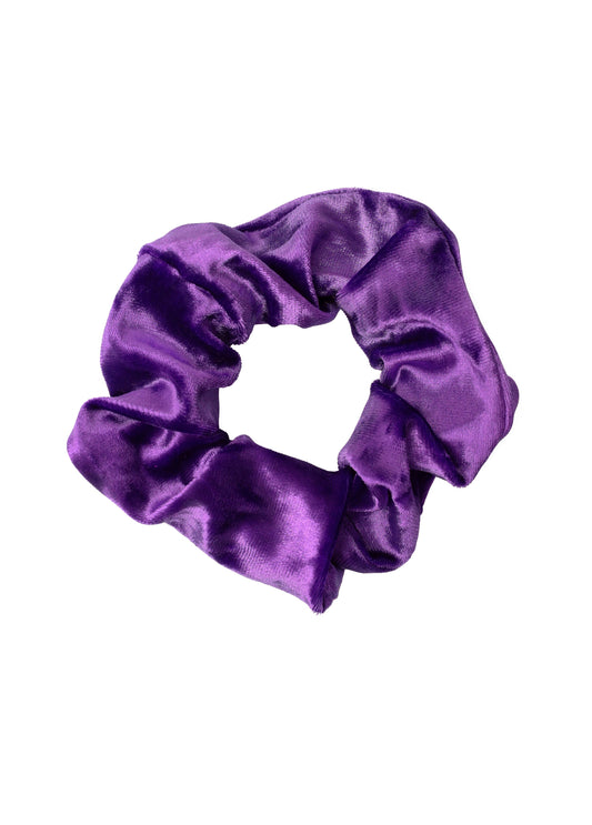 scrunchie - MEDINA velvet - purple