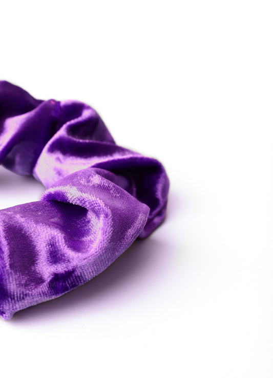scrunchie - MEDINA velvet - purple
