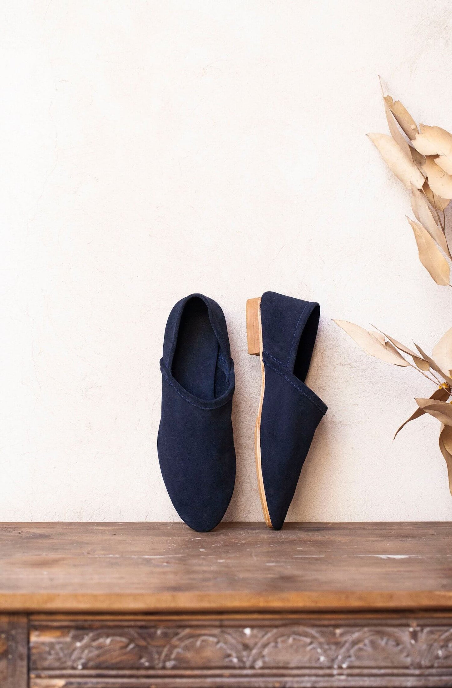 shoes - ZWINA - marine nubuck