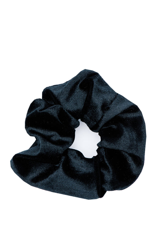scrunchie - MEDINA - velvet - black