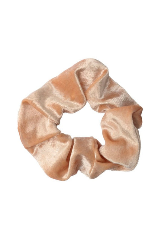 scrunchie - MEDINA - velvet - peach